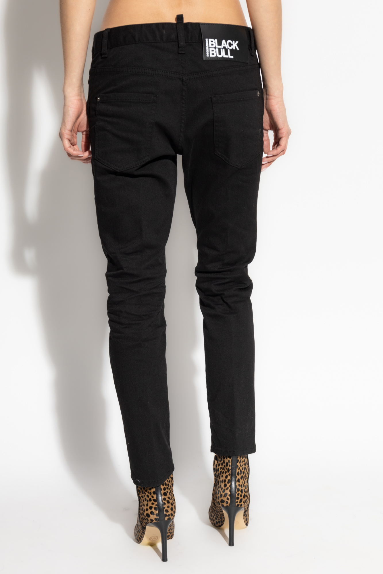 デニム・ジーパン DSQUARED2 Woman Jeans Black S75LB0937D30009 900 Dsquared2 Outlet: Jeans woman - Black | Dsquared2 jeans